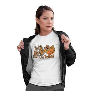 Peace Love Thankful Tee
